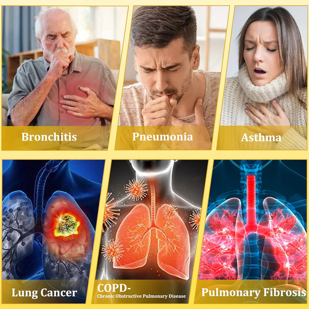 ⚡💧✅US Official Store: HMLAB® Quercetin Lung Cleanse Liquid Drops（👨‍⚕️Directly acts on COPD, asthma, chronic bronchitis (CB), respiratory infections, lung cancer, sinusitis, and other conditions）（副本）
