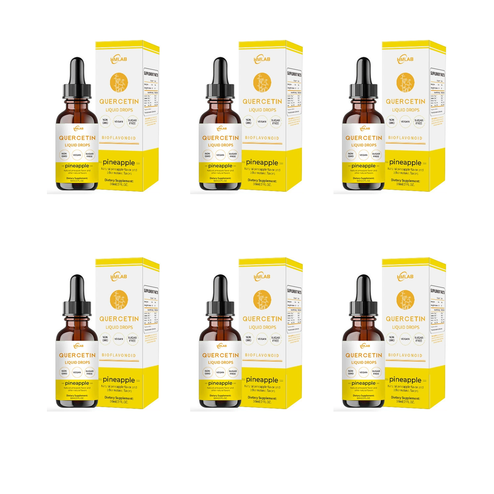 ⚡💧✅US Official Store: HMLAB® Quercetin Lung Cleanse Liquid Drops（👨‍⚕️Directly acts on COPD, asthma, chronic bronchitis (CB), respiratory infections, lung cancer, sinusitis, and other conditions）（副本）
