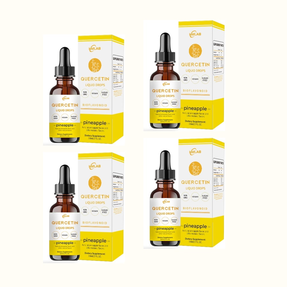 ⚡💧✅US Official Store: HMLAB® Quercetin Lung Cleanse Liquid Drops（👨‍⚕️Directly acts on COPD, asthma, chronic bronchitis (CB), respiratory infections, lung cancer, sinusitis, and other conditions）（副本）