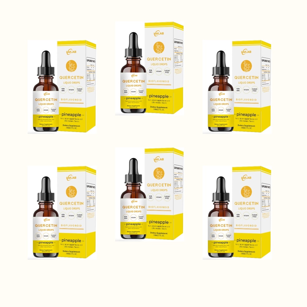 ⚡💧✅US Official Store: HMLAB® Quercetin Lung Cleanse Liquid Drops（👨‍⚕️Directly acts on COPD, asthma, chronic bronchitis (CB), respiratory infections, lung cancer, sinusitis, and other conditions）（副本）